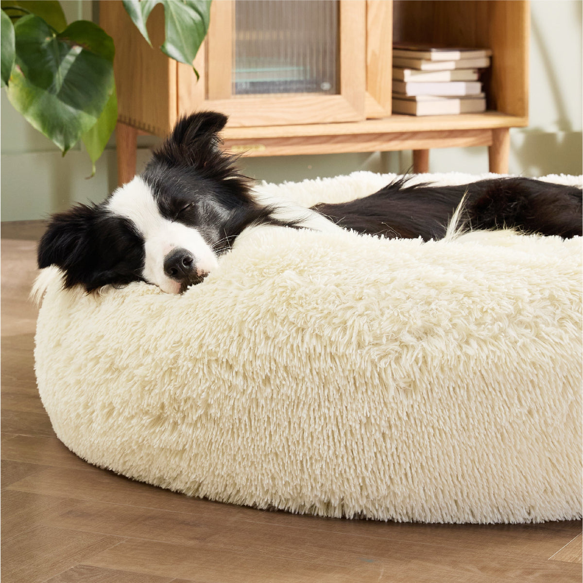Calming Donut Bed for Dogs and Cats