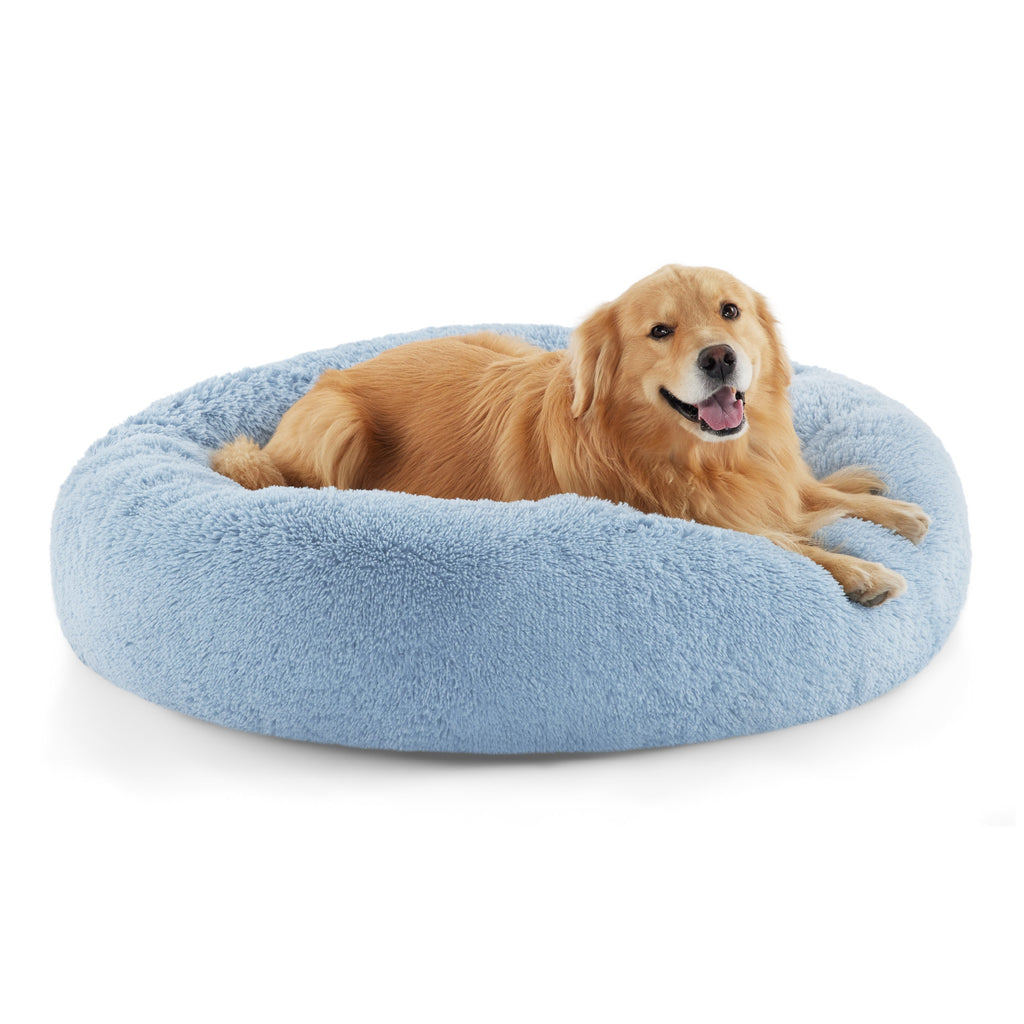 Calming Donut Bed for Dogs and Cats