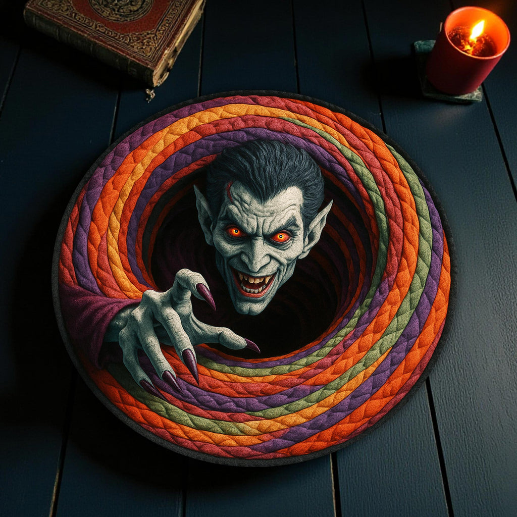 Vampire Halloween 3D Printed Rug UKHH5230902