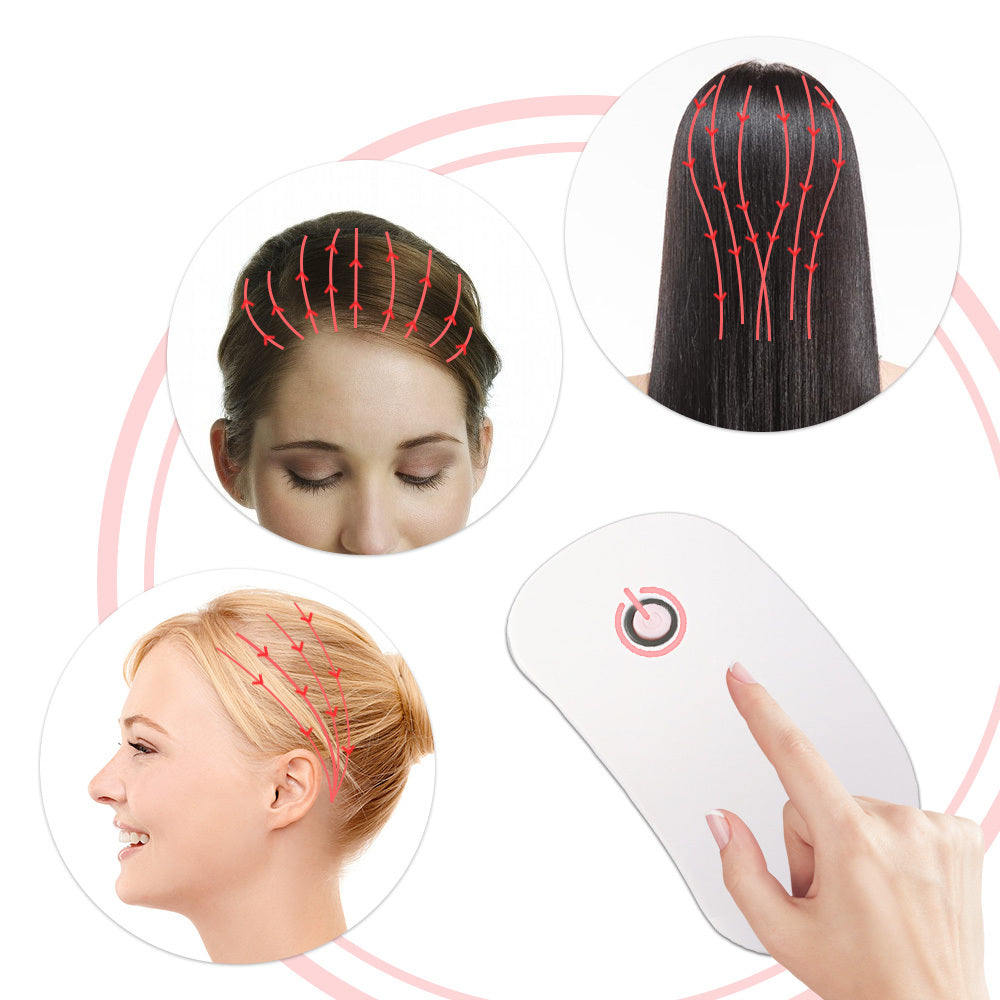 Electric Scalp Massager – Battery-Powered Head Massage Brush for Scalp Care