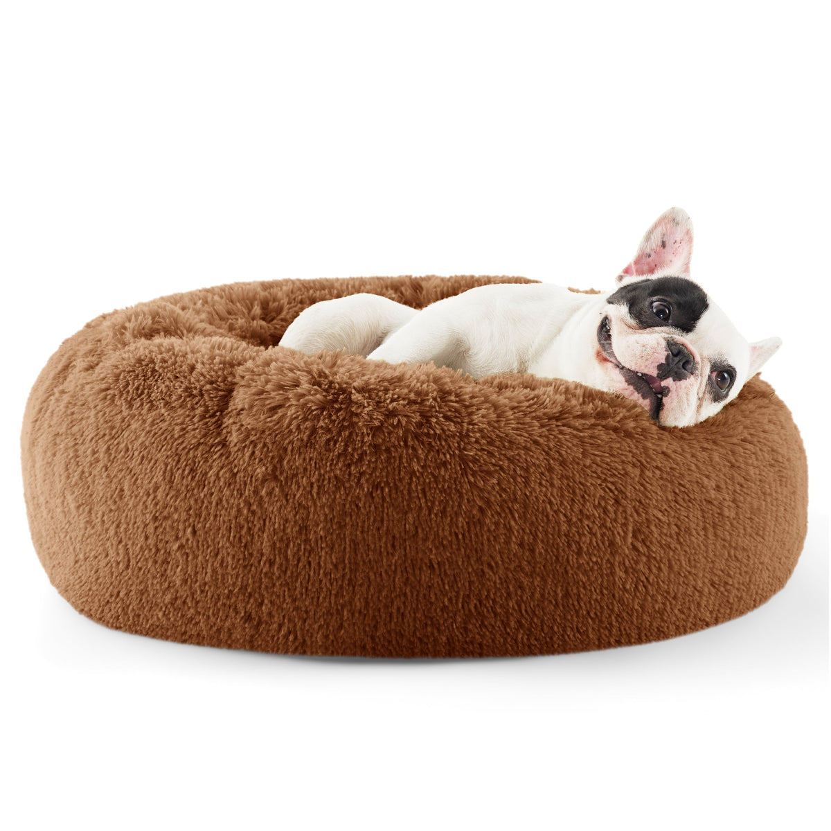 Calming Donut Bed for Dogs and Cats