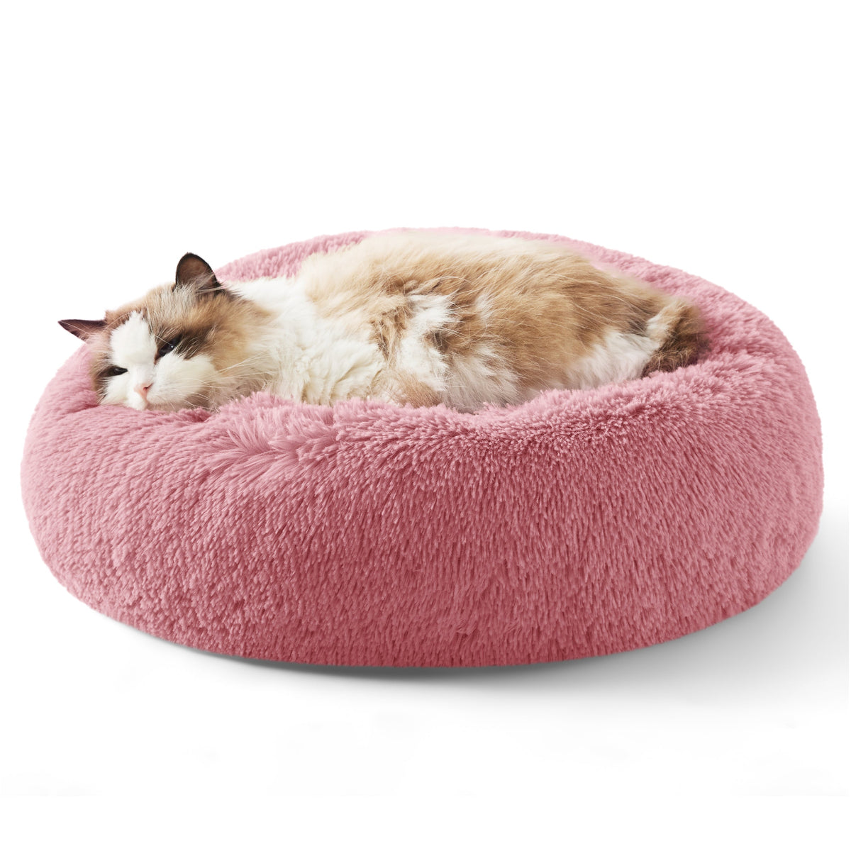 Calming Donut Bed for Dogs and Cats