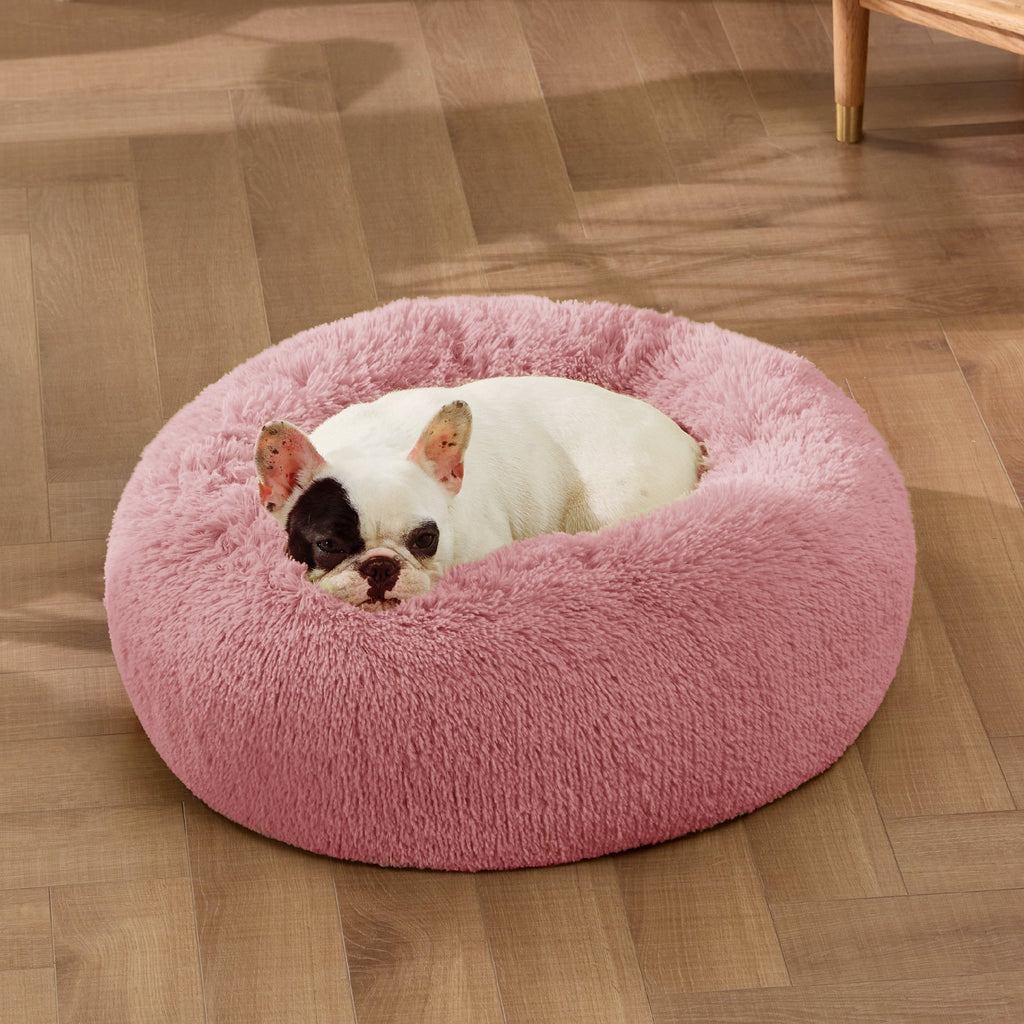 Calming Donut Bed for Dogs and Cats